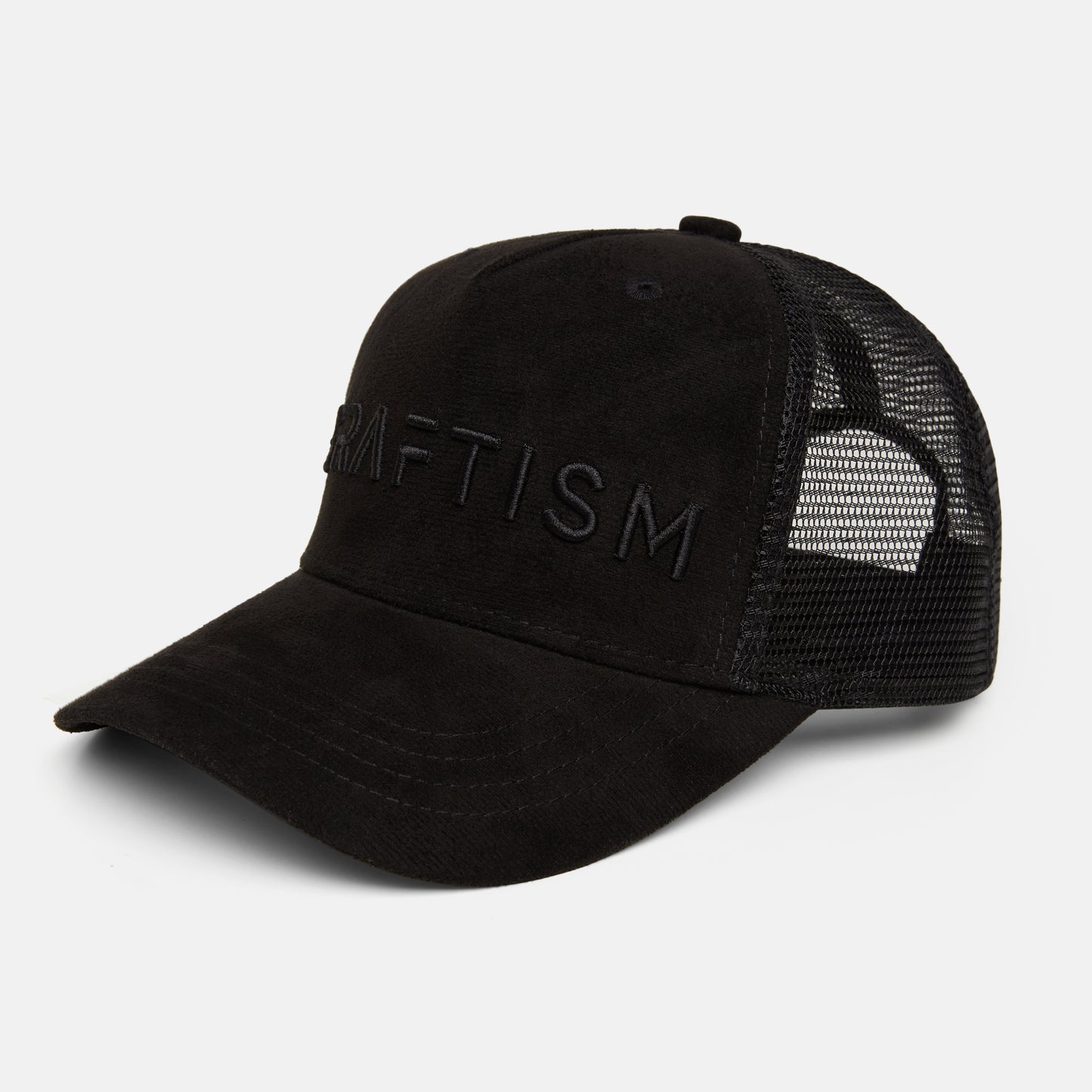 GRAFTISM SUEDE TRUCKER CAP