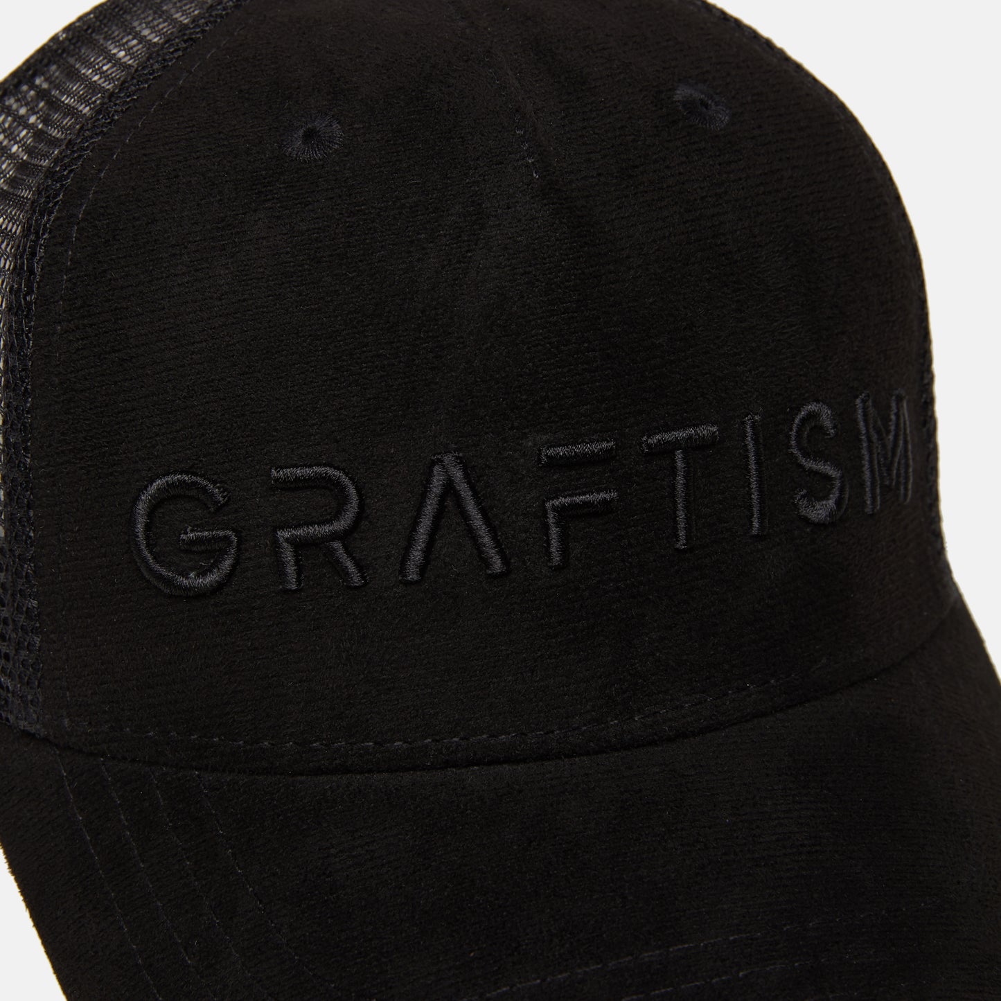 GRAFTISM SUEDE TRUCKER CAP