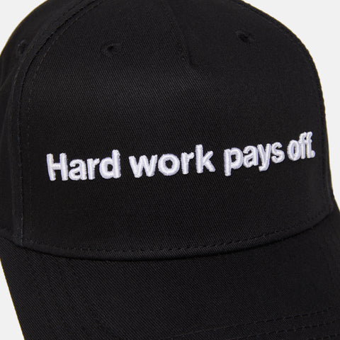 HARD WORK PAYS OFF BASEBALL CAP