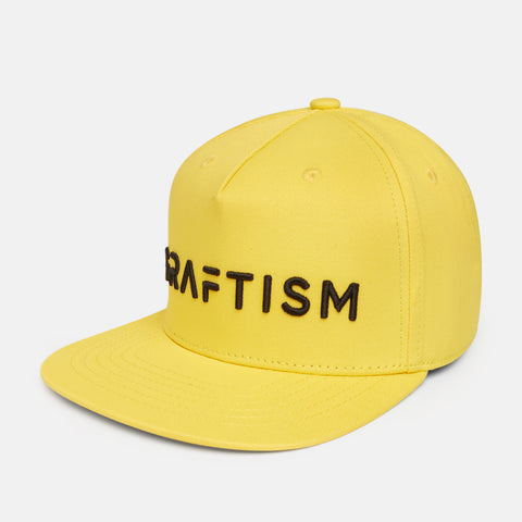 GRAFTISM Snapback Cap - Yellow